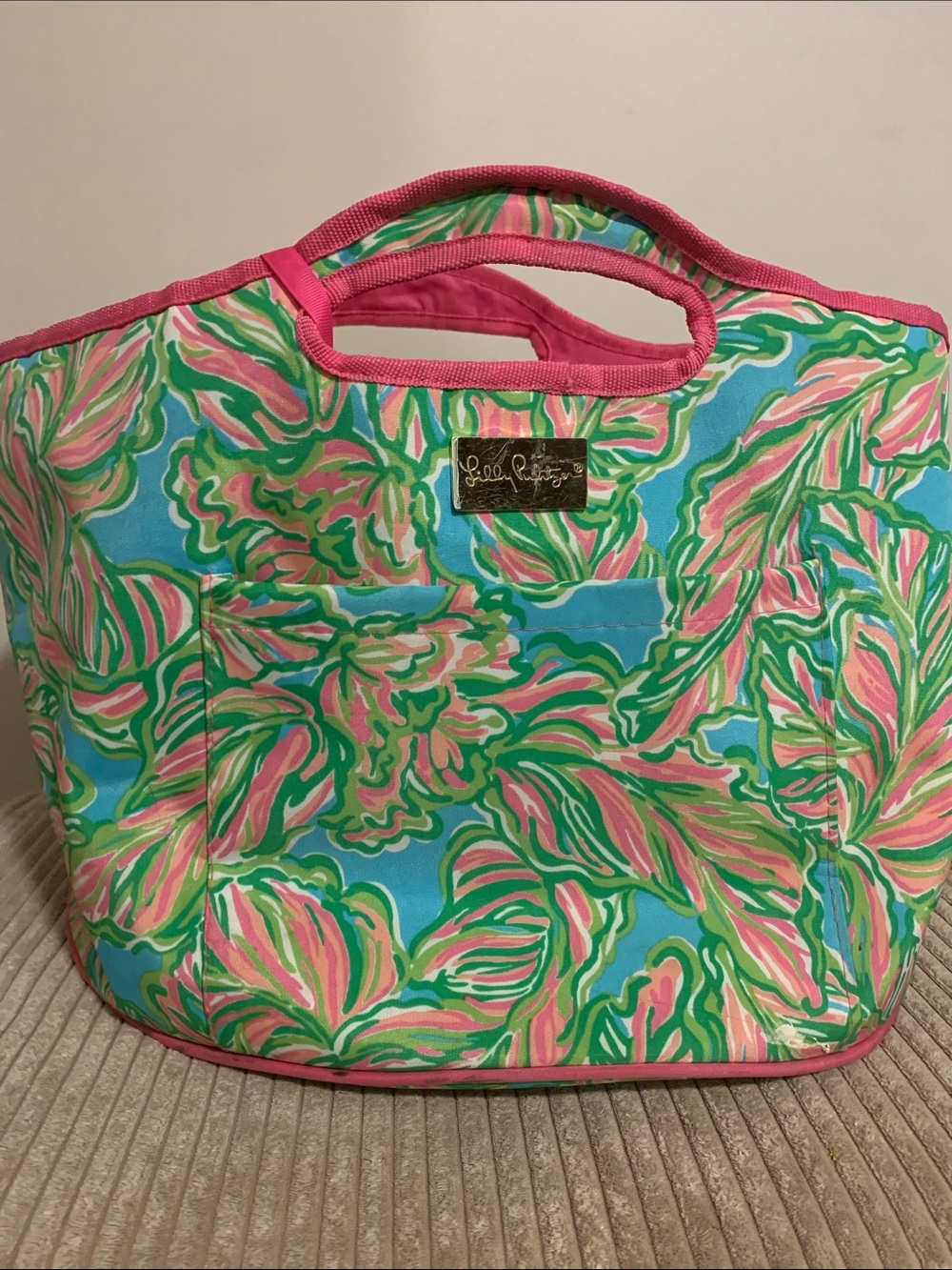 Lilly Pulitzer Insulated Beach Pool Tote